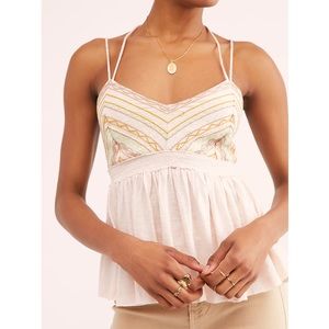 Free People Well Traveled Halter Top